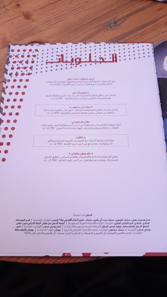 Menu - Applebee's photo 1
